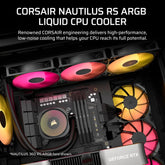Corsair Nautilus 240 RS ARGB 240mm AIO CPU Liquid Cooler